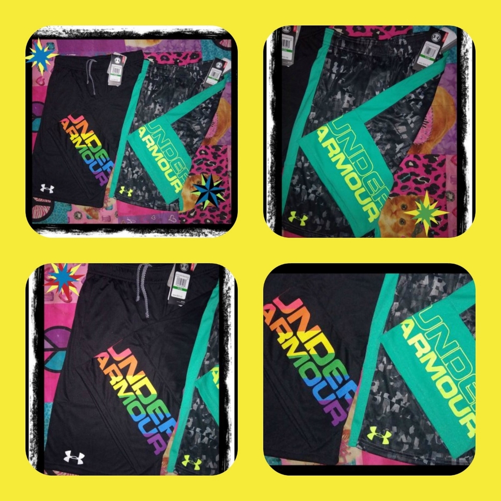 NWT~YOUTH BOY'S UNDER ARMOUR STUNT SHORTS